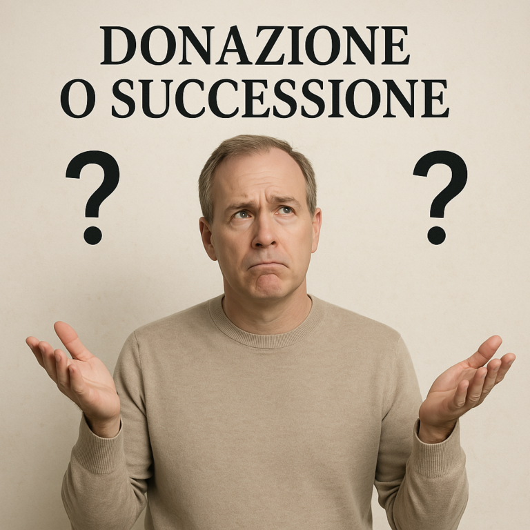donazione o successione