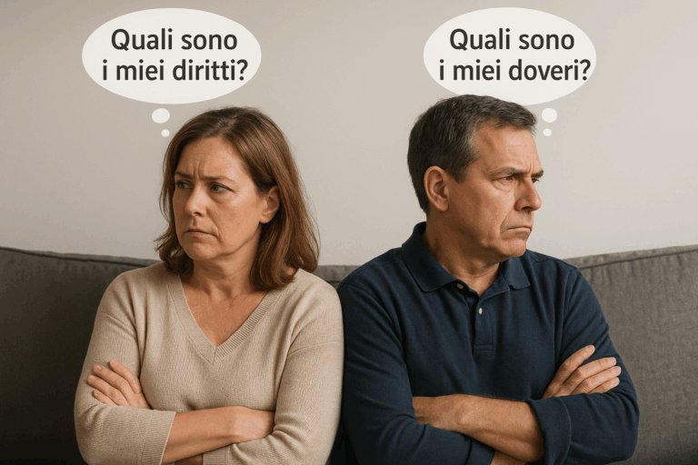 Separazione tra conviventi